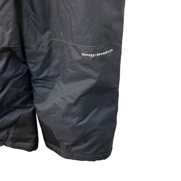 Columbia Snow Bib Size 3T Snowslope II Black Ski Snowboard Overall Waterproof - Picture 11 of 12